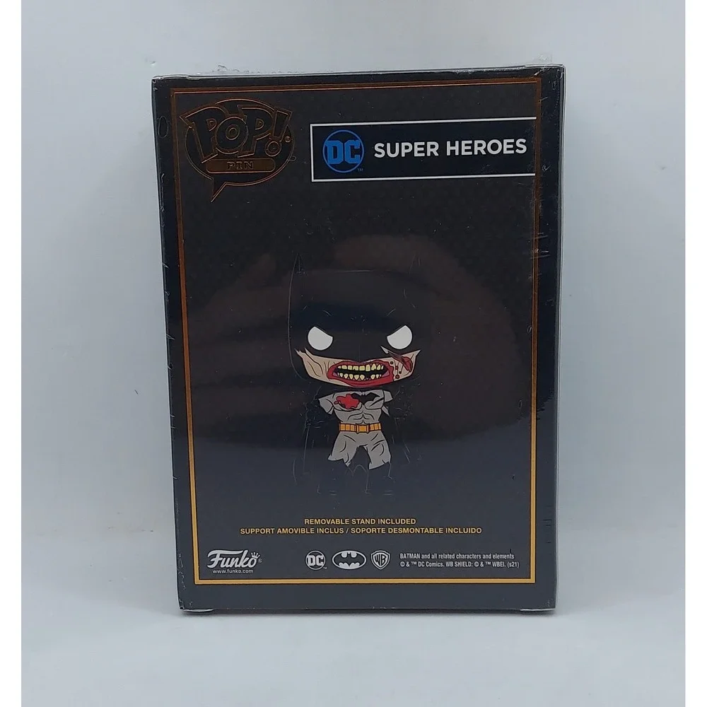 Gamestop Exclusive Pop! DCeased Bloody Batman Enamel Pin